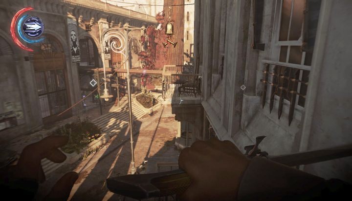 Skarby znajdziesz w mieszkaniu po prawej. - Sekrety | Misja 4 - Mechaniczna rezydencja | Dishonored 2 - Dishonored 2 - poradnik do gry