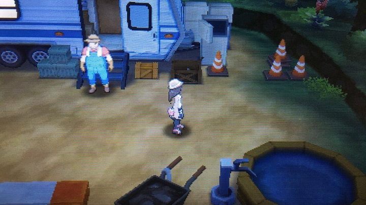 Za tą przyczepą odnajdziesz Thunder Stone - Eevee i jej ewolucje w Pokemon Sun - Pokemon Sun - poradnik do gry