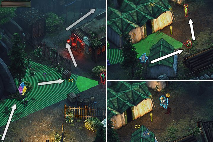 Nie wchodź schodami ani nie próbuj zgasić pochodni - Misja 6 - Wioska Hida - Shadow Tactics: Blades of the Shogun - poradnik do gry