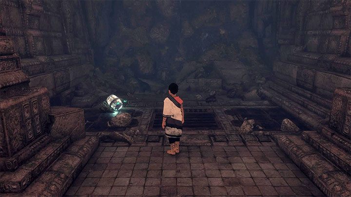 Odszukaj nową beczkę dla Trico zanim opuścisz to miejsce - Wyeliminowanie dwóch ożywionych zbroi z tarczami | The Last Guardian - The Last Guardian - poradnik do gry