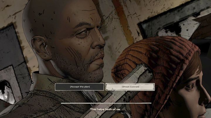 Staniesz teraz przed kolejną ważną decyzją - Rozdział 5 - Rough Justice | Epizod 2 - Ties that Bind - The Walking Dead: The Telltale Series - A New Frontier - poradnik do gry