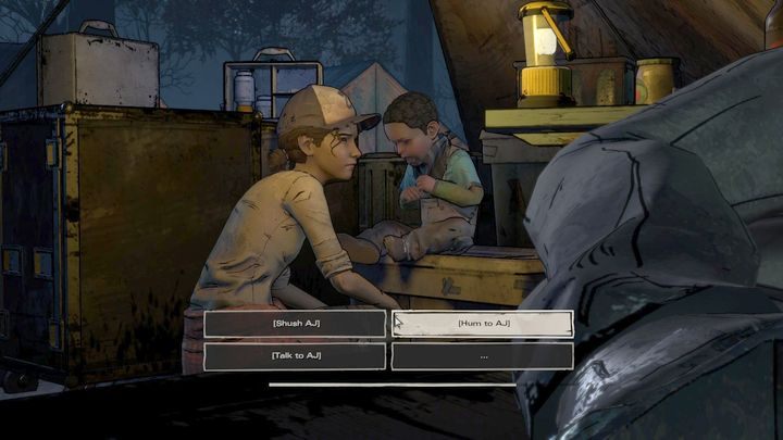 Po zabiciu szwendaczy znajdziesz się w roli Clem oraz zostaniesz postawiony przed kolejnym ważnym wyborem - Rozdział 4 - Divine Intervention | Epizod 3 - Above the Law - The Walking Dead: The Telltale Series - A New Frontier - poradnik do gry