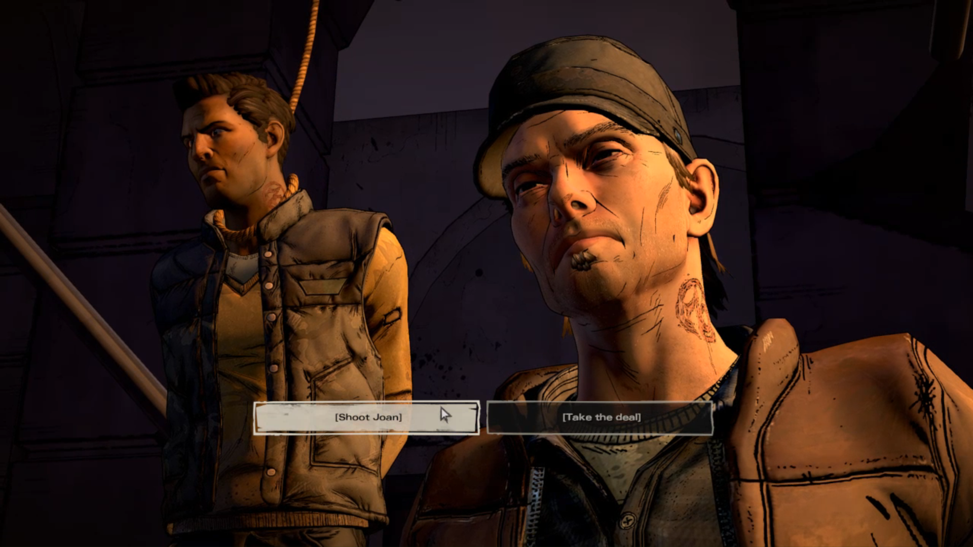 Ostatni wybór w tym epizodzie ma miejsce niedługo po czwartym - Ważne wybory | Epizod 4 -Thicker than Water - The Walking Dead: The Telltale Series - A New Frontier - poradnik do gry