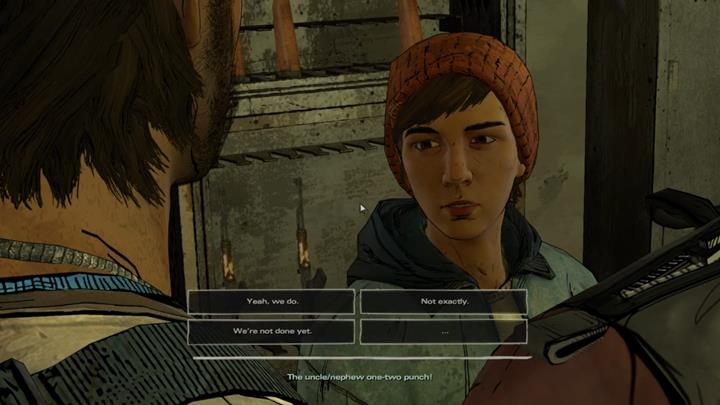 Dotrzesz do środka budynku - Rozdział 3 - Prayers for the Dead | Epizod 4 - Thicker than Water - The Walking Dead: The Telltale Series - A New Frontier - poradnik do gry