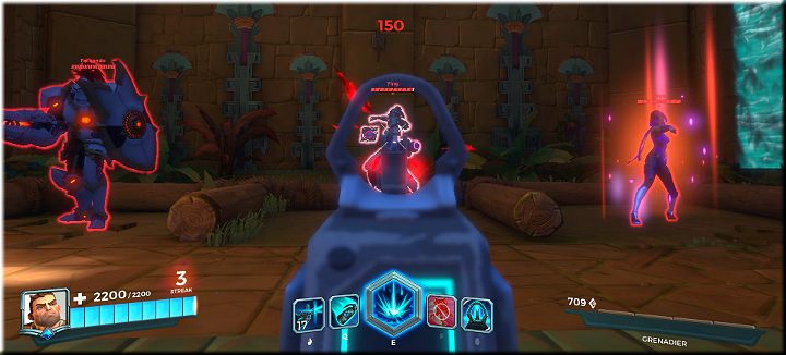 Korzystanie z umiejętności Iron Sights zmniejsza odrzut broni aż o 50% - Viktor - opis bohatera i taktyki | Bohaterowie w Paladins Champions of the Realm - Paladins: Champions of the Realm - poradnik do gry