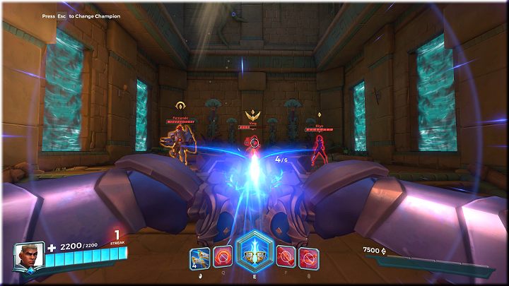 Korzystając z super zdolności Lexa musisz trzymać celownik na odpowiednim przeciwniku - Lex - opis bohatera i taktyki | Bohaterowie w Paladins Champions of the Realm - Paladins: Champions of the Realm - poradnik do gry