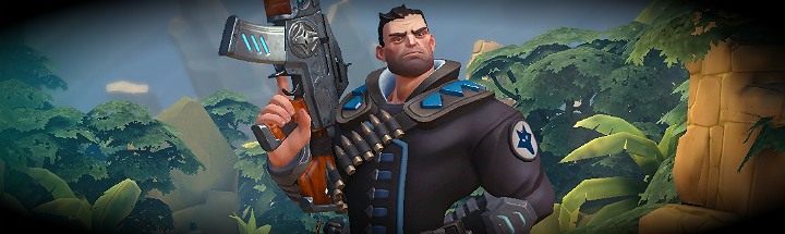 Viktor to kolejna postać ofensywna, która w walce korzysta z szybkostrzelnego karabinu - Charakterystyka bohaterów w Paladins Champions of the Realm - Paladins: Champions of the Realm - poradnik do gry