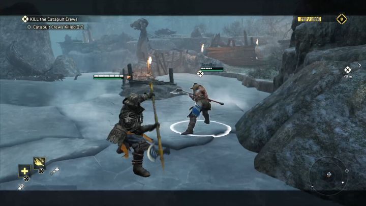 Thonfinn to unikalny wróg, jednak nie różni się niczym od typowego Drengra (Raider). - Rozdział 1.4 - Valkenheim Zimą | Opis przejścia For Honor - For Honor - poradnik do gry