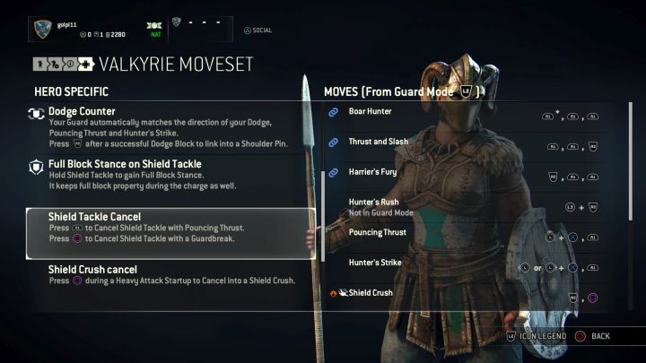 Wszystkie zdolności dostępne dla tej klasy. - Walkiria (Valkyrie) w For Honor - For Honor - poradnik do gry
