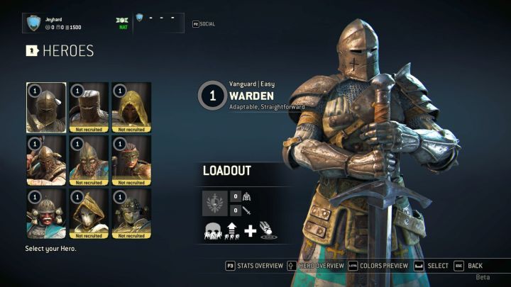 Warden. - Jak walczyć z rycerzami w For Honor? - For Honor - poradnik do gry