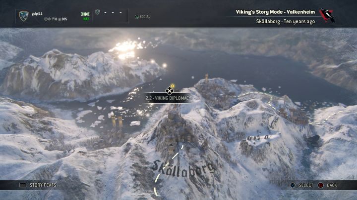 Wybór misji z poziomu mapy świata. - Rozdział 2.2 - Wikińska Dyplomacja | Opis przejścia For Honor - For Honor - poradnik do gry