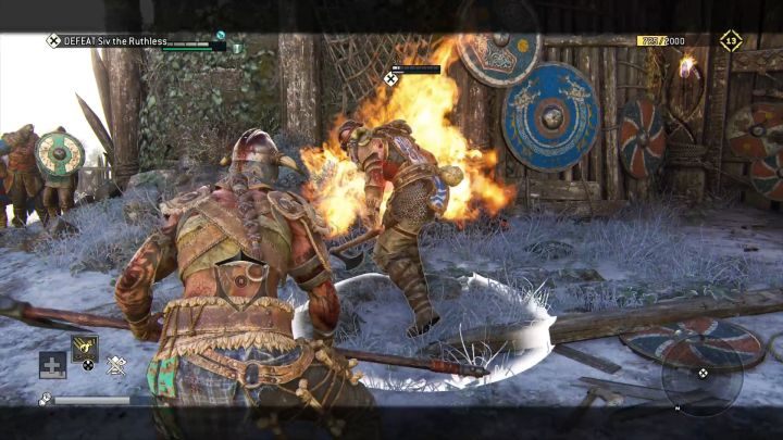 Ogień zada Siv spore obrażenia. - Rozdział 2.2 - Wikińska Dyplomacja | Opis przejścia For Honor - For Honor - poradnik do gry