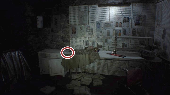 Lista nazwisk w piwnicy (dwustronna) - Resident Evil 7: Pensjonat - sekrety - Resident Evil 7 - poradnik, solucja