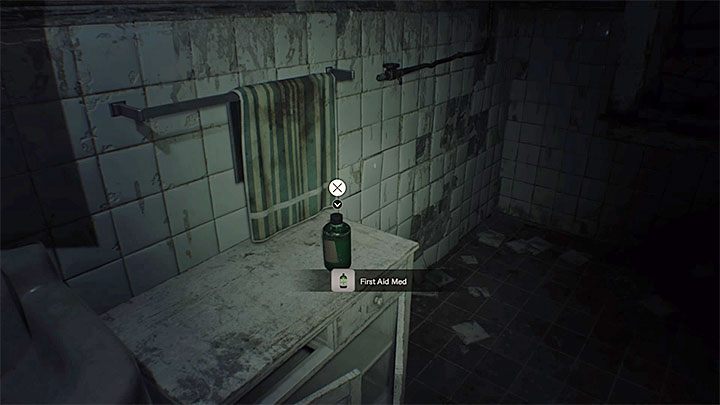 Przykładowa buteleczka z lekarstwem - Resident Evil 7: To tylko draśnięcie / Walk It Off - jak zdobyć? - Resident Evil 7 - poradnik, solucja