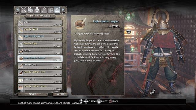 Tak, NiOh oferuje crafting - NiOh: Najczęściej zadawane pytania - NiOh - poradnik do gry