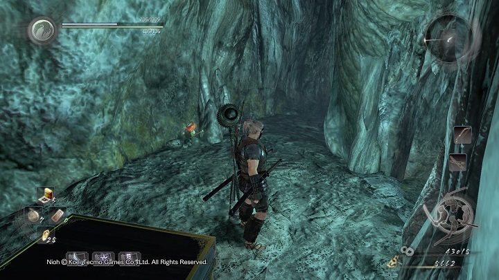Ostatniego Kodamę w obszarze misji znajdziesz w jaskini, której pilnuje kilka diabłów, tubylców i jednookich - NiOh: Głęboko w ciemności (Deep in the Shadows) - solucja, opis przejścia - NiOh - poradnik do gry