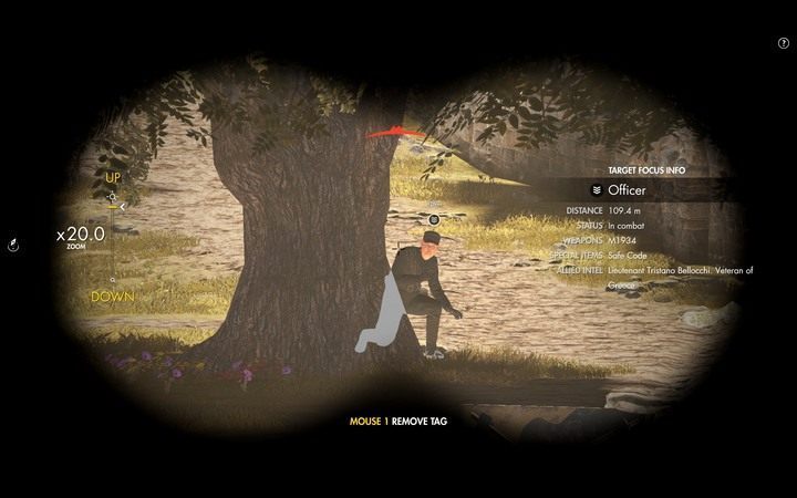Używając lornetki możesz sprawdzić również typ przeciwnika - Dorwę ich wszystkich | Trofea w Sniper Elite 4 - Sniper Elite 4 - poradnik do gry