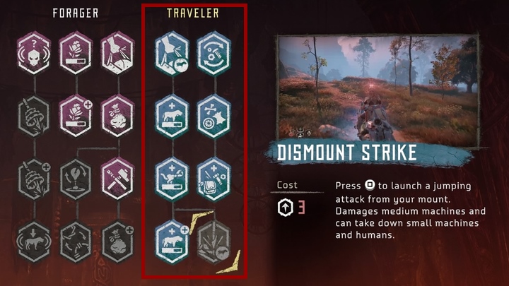 W gronie tych umiejętności na szczególną uwagę zasługują umiejętności Naprawa Maszyn i Naprawa Wierzchowca - Umiejętności Aloy w Horizon Zero Dawn The Frozen Wilds - Horizon Zero Dawn - poradnik, solucja