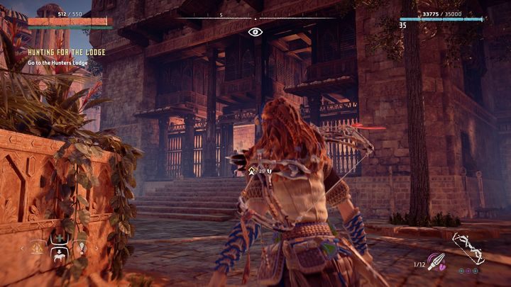 Misja pojawi się w dzienniku po rozmowie z jednym z łowców na ulicach Południka - Horizon Zero Dawn: Łowy dla Loży (Hunting for the Lodge) | Południk, solucja - Horizon Zero Dawn - poradnik, solucja