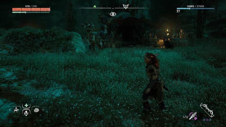 Drugi manekin jest w pobliżu domu, w którym na początku gry odwiedziliśmy Karsta, żeby kupić u niego Potykacz w ramach zadania Na czubku włóczni - Horizon Zero Dawn: Manekiny Żuwaczy - gdzie znajdę? - Horizon Zero Dawn - poradnik, solucja