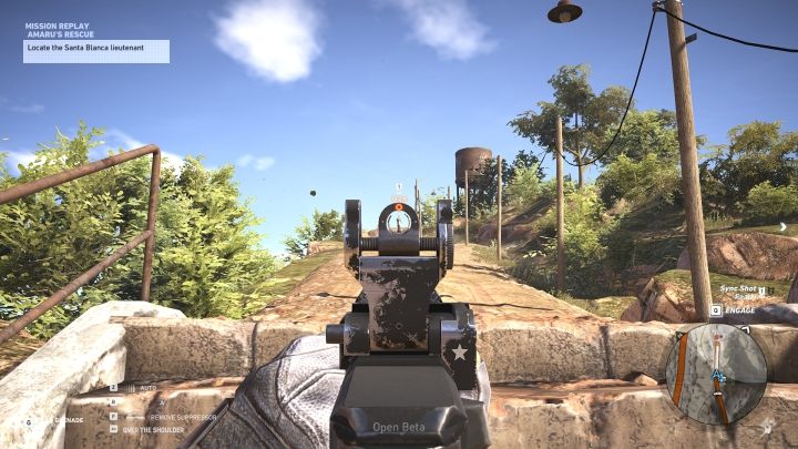 Opuść pojazd, gdy na minimapie zobaczysz żółte koło, określające lokalizację celu - Na ratunek Amaru | Misje główne w Itacua | Ghost Recon Wildlands - Tom Clancys Ghost Recon: Wildlands - poradnik do gry