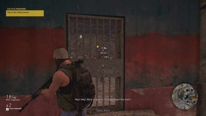 Otwórz celę i porozmawiaj z więźniem - Więzień z Culty | Misje główne w Itacua | Ghost Recon Wildlands - Tom Clancys Ghost Recon: Wildlands - poradnik do gry