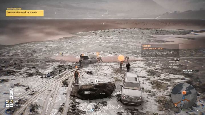 Przykładowe miejsce, w którym obok siebie jest przynajmniej 7 wrogów. - Zamachowiec (Cluster Bomber) | Trofea w Ghost Recon Wildlands - Tom Clancys Ghost Recon: Wildlands - poradnik do gry