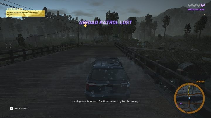 Uciekaj jak najszybciej przed jednostkami Unidadu w kierunku wyznaczonego miejsca - Generał Baro | Misje główne w Flor De Oro | Ghost Recon Wildlands - Tom Clancys Ghost Recon: Wildlands - poradnik do gry