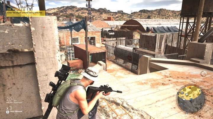 Wejście do bazy - Baza ciężarówek | Misje główne w Ghost Recon Wildlands - Tom Clancys Ghost Recon: Wildlands - poradnik do gry