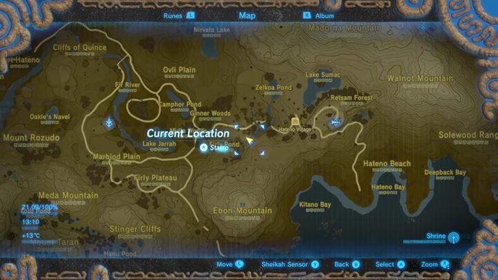 W Hateno Village napotkasz specjalny posąg, przy którym możesz dokonać zmiany w rozdysponowanych Spirit Orbach. - Jak zwiększyć staminę i zdrowie w The Legend of Zelda: Breath of the Wild? - The Legend of Zelda: Breath of the Wild - poradnik do gry