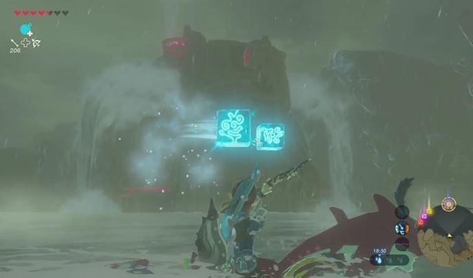Walka głównie opiera się na strzelaniu w lodowe pociski. - Jak pokonać Divine Beast Vah Ruta w Zelda: Breath of the Wild? - The Legend of Zelda: Breath of the Wild - poradnik do gry