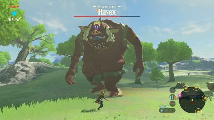 Występuje w odmianach: Hinox, Blue Hinox, Black Hinox, Stalnox - Pomniejsi bossowie w Zelda: Breath of the Wild - The Legend of Zelda: Breath of the Wild - poradnik do gry