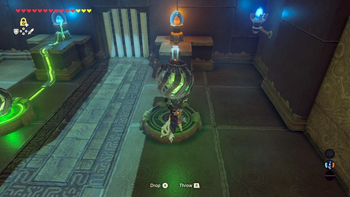 Ustaw kulę na odpowiednim miejscu - Wasteland Tower | Świątynie w Zelda: Breath of the Wild - The Legend of Zelda: Breath of the Wild - poradnik do gry