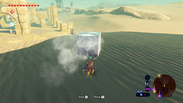 Dostarcz lodowy blok do Furosy - Wasteland Tower | Świątynie w Zelda: Breath of the Wild - The Legend of Zelda: Breath of the Wild - poradnik do gry
