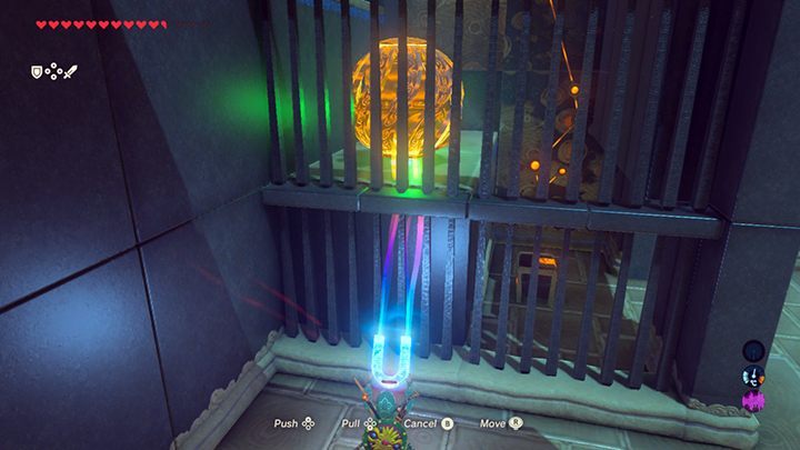 Podnieś kulę i ustaw na podwyższeniu - Wasteland Tower | Świątynie w Zelda: Breath of the Wild - The Legend of Zelda: Breath of the Wild - poradnik do gry