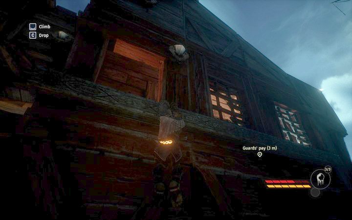 Do pokoju możesz dostać się niezauważenie, gdyż kilka okien jest niezabezpieczonych - Prolog | Misja 1 - Objawienie | Opis przejścia Styx Shards of Darkness - Styx: Shards of Darkness - poradnik do gry