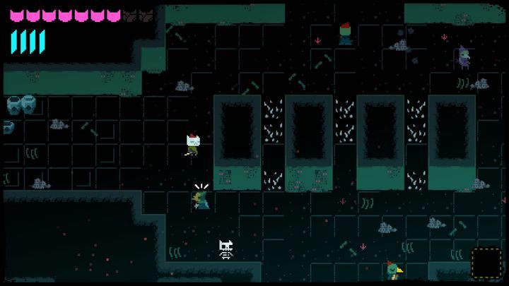 W grze występuje wiele rodzajów przeciwników. Wielu z nich możesz wyminąć, ponieważ są niezwykle powolni. - Night in the Woods: Demon Tower - Night in the Woods - poradnik do gry