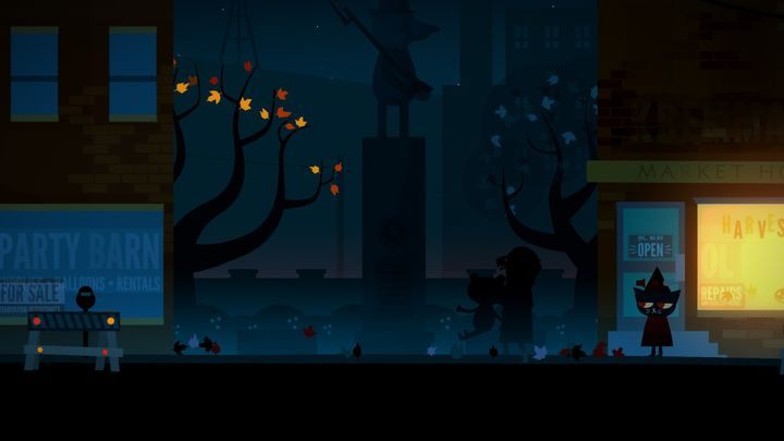 Scena morderstwa podczas Halloween. - Night in the Woods: Rozdział 2 - opis przejścia - Night in the Woods - poradnik do gry