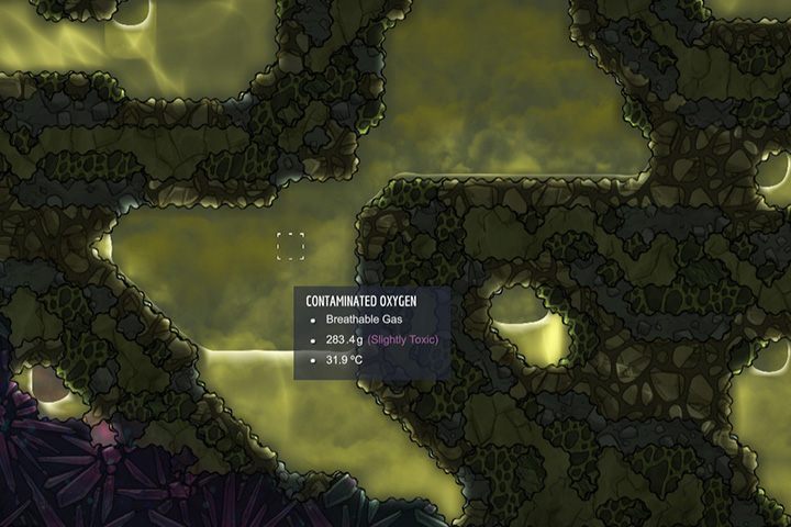 Polluted Oxygen - zanieczyszczony tlen - Gazy w Oxygen Not Included - Oxygen Not Included - poradnik do gry
