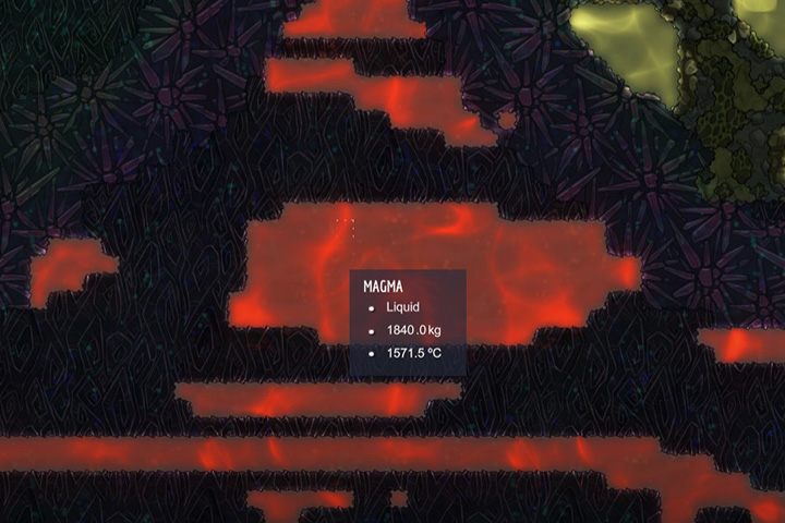Magma - Ciecze w Oxygen Not Included - Oxygen Not Included - poradnik do gry