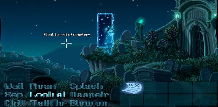 Otwórz drzwi do sarkofagu Chucka. - Part 4 - The Will / Part 5 -The Reading | Opis przejścia Thimbleweed Park - Thimbleweed Park - poradnik do gry