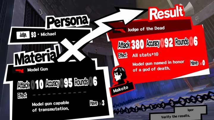 Najlepsze bronie zdobędziesz z pomocą egzekucji. - Najlepszy ekwipunek w grze | FAQ | Persona 5 - Persona 5 - poradnik do gry