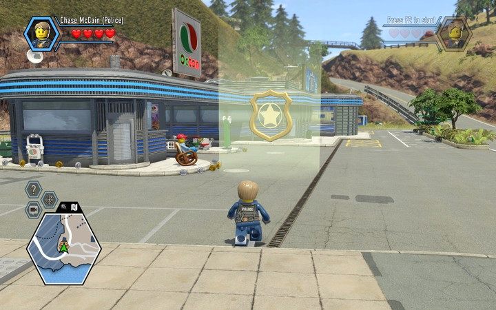 Udaj się na stację benzynową... - Początek zadania | Rozdział 2 w Lego City: Tajny Agent - LEGO City: Tajny Agent - poradnik do gry