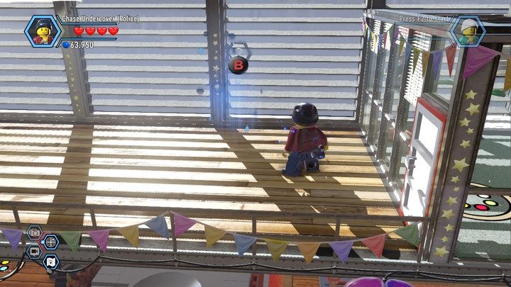 Miejsce rozpoczęcia skanowania śladów - Trening strażacki | Rozdział 10 w Lego City: Tajny Agent - LEGO City: Tajny Agent - poradnik do gry