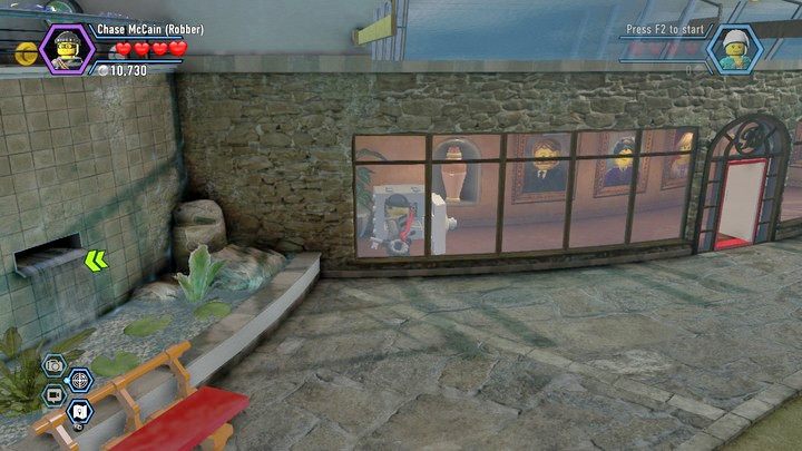 Klucz leży w sejfie w pokoju za placem zabaw - Posiadłość Blackwella w Lego City: Tajny Agent - LEGO City: Tajny Agent - poradnik do gry