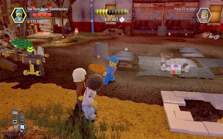 Po wykopaniu trybiku umieść go na katapulcie - Sekrety na złomowisku w Lego City: Tajny Agent - LEGO City: Tajny Agent - poradnik do gry