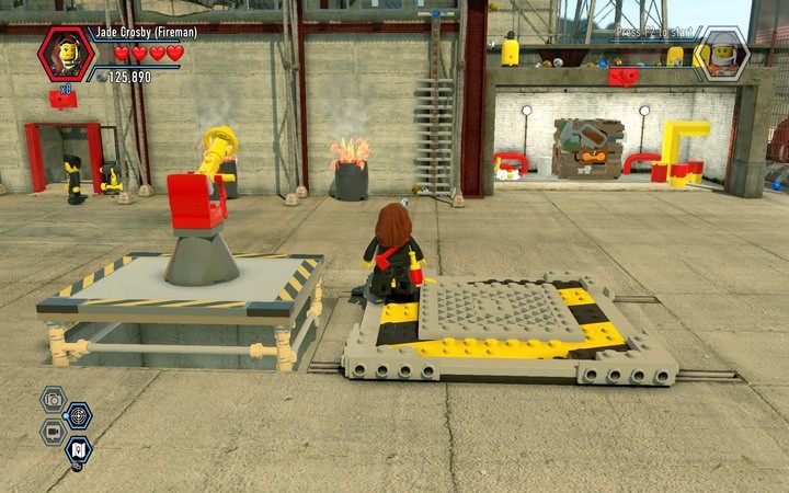Skrzynia dla Rexa w garażu - Sekrety w budynku straży w Lego City: Tajny Agent - LEGO City: Tajny Agent - poradnik do gry