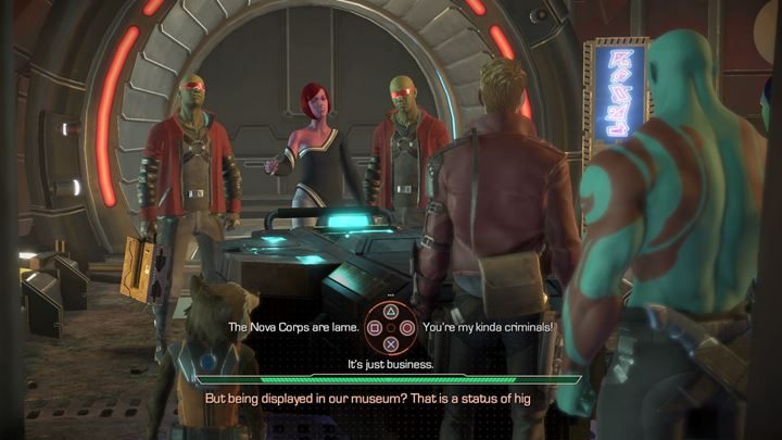 1 - Oddanie ciała Thanosa w ręce Collectora | Guardians of the Galaxy - Guardians of the Galaxy: The Telltale Series - poradnik do gry