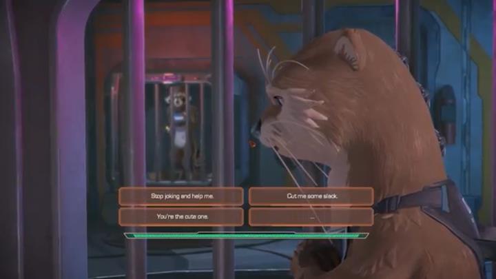 Złap rzucony chip, a następnie użyj go na urządzeniu - Rozdział 3 - Every Picture Tells a Story | Epizod 2 - Under pressure - Guardians of the Galaxy: The Telltale Series - poradnik do gry