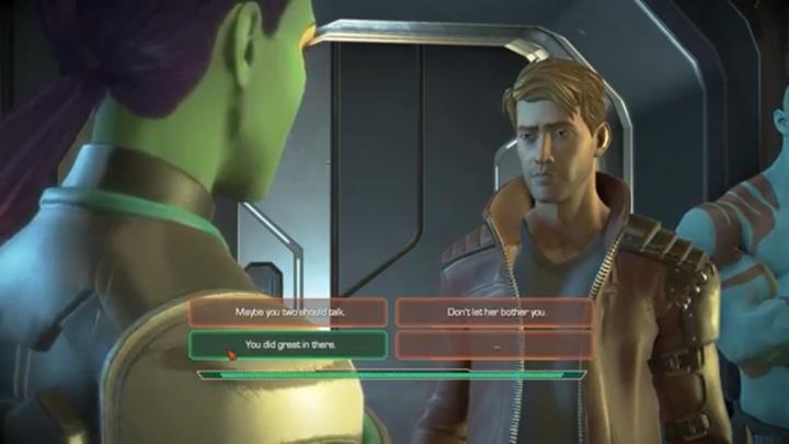 Nebula w końcu przekaże ci potrzebne informacje - Rozdział 4 - Too Fast For Love | Epizod 2 - Under pressure - Guardians of the Galaxy: The Telltale Series - poradnik do gry